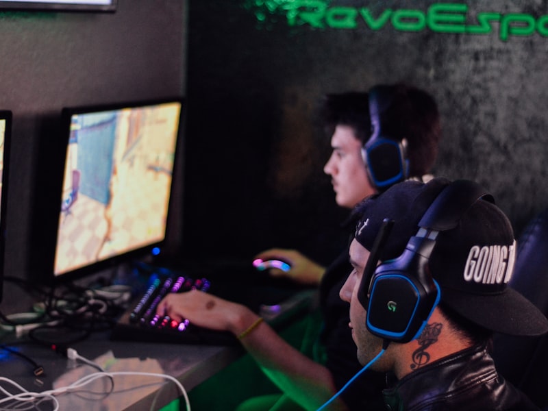 One on one gaming coaching session